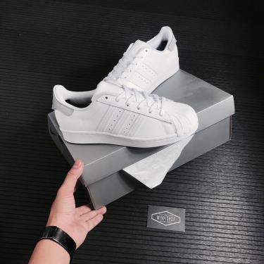 Hàng Chính Hãng Adidas Superstar 'Cloud White Grey' 2021** FV3703