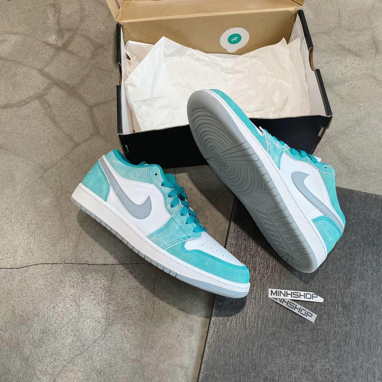 Minhshop.vn - Giày Nike Air Jordan 1 Low SE 'New Emerald' [DN3705 301]