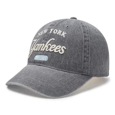 Nón MLB Color Denim Unstructured Ball Cap New York Yankees ''Grey' [3ACPD035N 50GRS] - Image 1