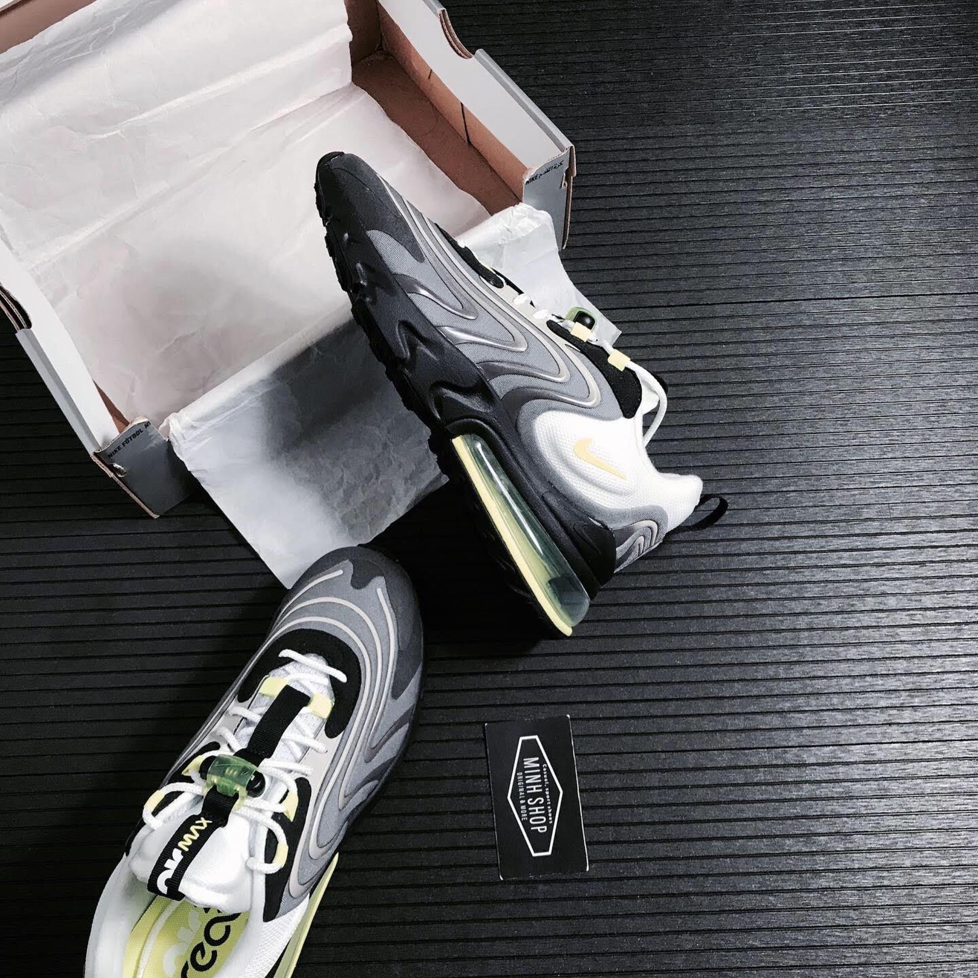 Minhshop.vn - -50% Giày Nike Air Max 270 React Eng Neon ** [CW2623