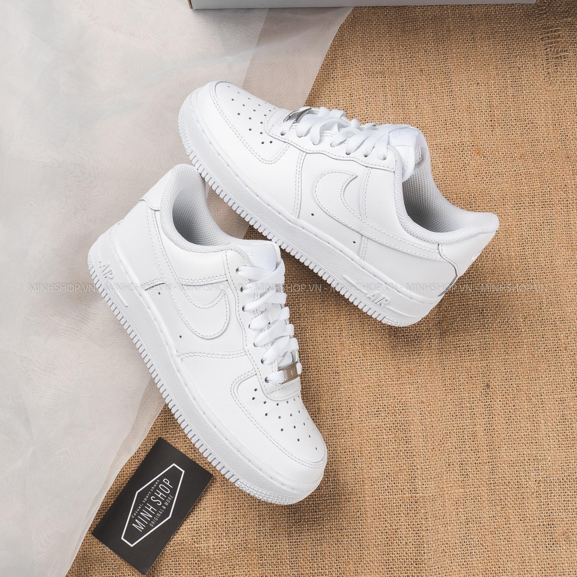 Minhshop.vn -   Top Choice   Giày Nike Air Force 1 Low All White W  315115 112