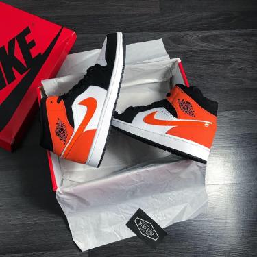 Hàng Chính Hãng Nike Air Jordan 1 Mid "Shattered Backboard" 2020** Hàng Chính Hãng Nike Air Jordan 1 Mid "Shattered Backboard" 2020**