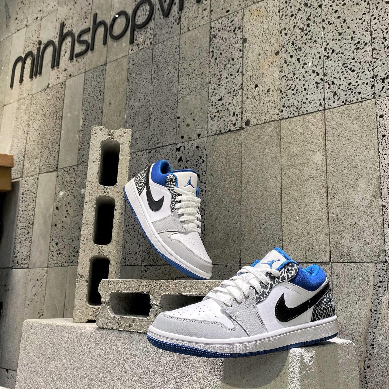 Minhshop.vn - Giày Nike Air Jordan 1 Low SE 'True Blue' [DM1199 140 ]