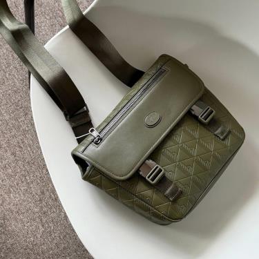 Túi Lacoste The Blend Monogram Olive [NH4655MR]