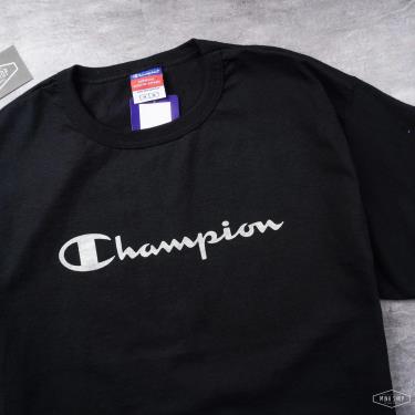 Áo Thun Champion Black/Silver Logo