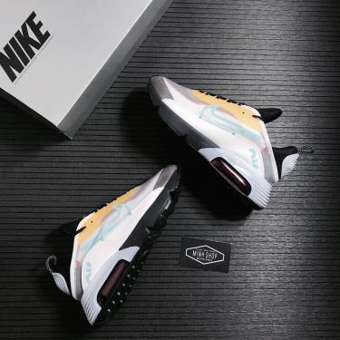 -40% Giày Nike Air Max 2090 White/Black/Yellow [CT1091 100]