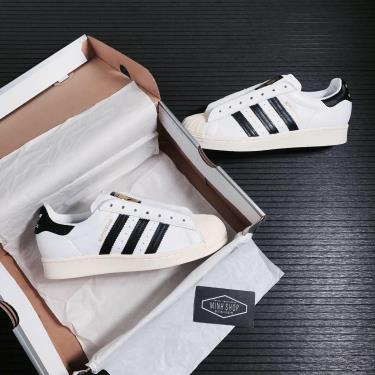 Hàng Chính Hãng Adidas Superstar Laceless White 2021** FV3017
