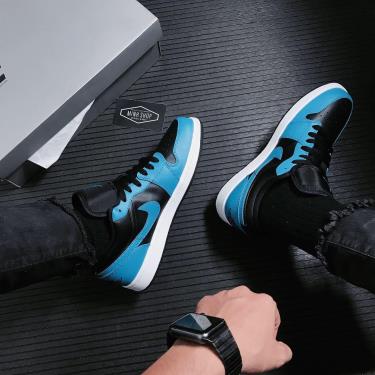 Nike Air Jordan 1 Low Laser Blue Black  [553558 410]