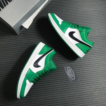 Hàng Chính Hãng Nike Jordan 1 Low Pine Green  2021**