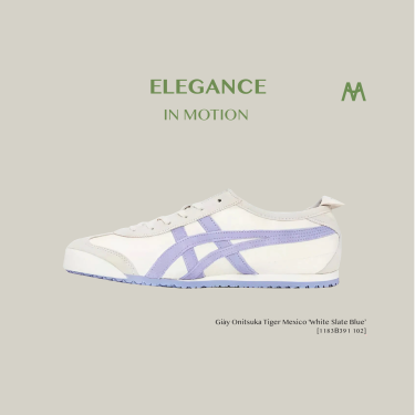 Giày Onitsuka Tiger Mexico ‘White Slate Blue’ [1183B391 102]