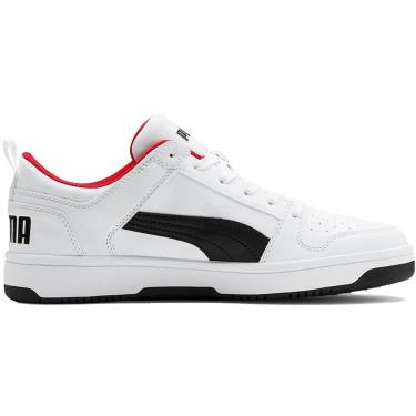 Hàng Chính Hãng Puma Rebound Layup Lo White / Black / Red 2021**