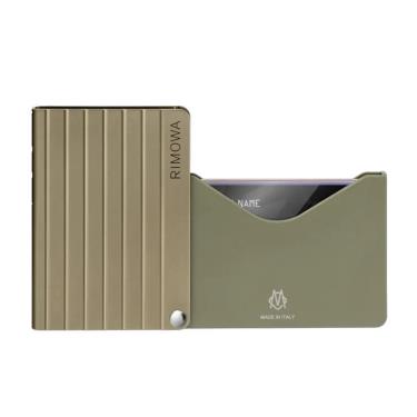 Ví RIMOWA Personal Card Holder Allu Titanium - Image 1