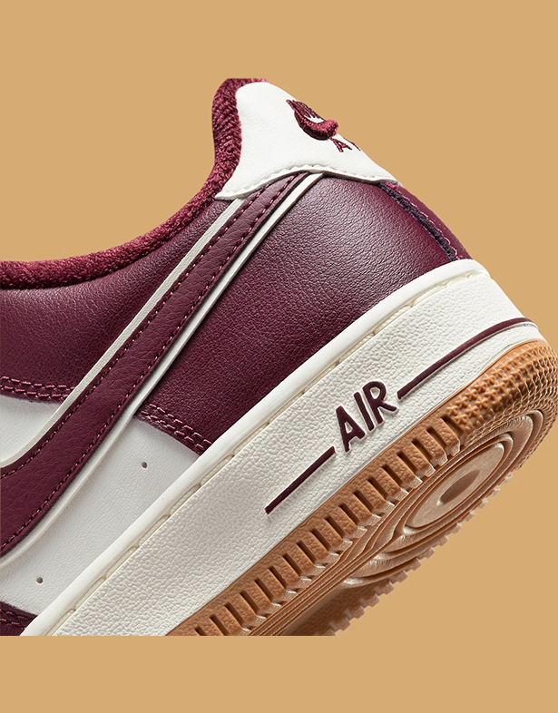  - Giày Nike Air Force 1 Low 'College Pack Night Maroon' [DQ7659  102]