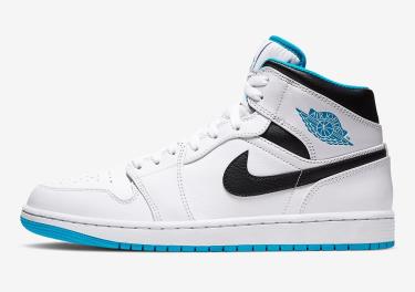 sale -850k 24G Giày Nike Air Jordan 1 Mid Laser Blue ** [554724 141]