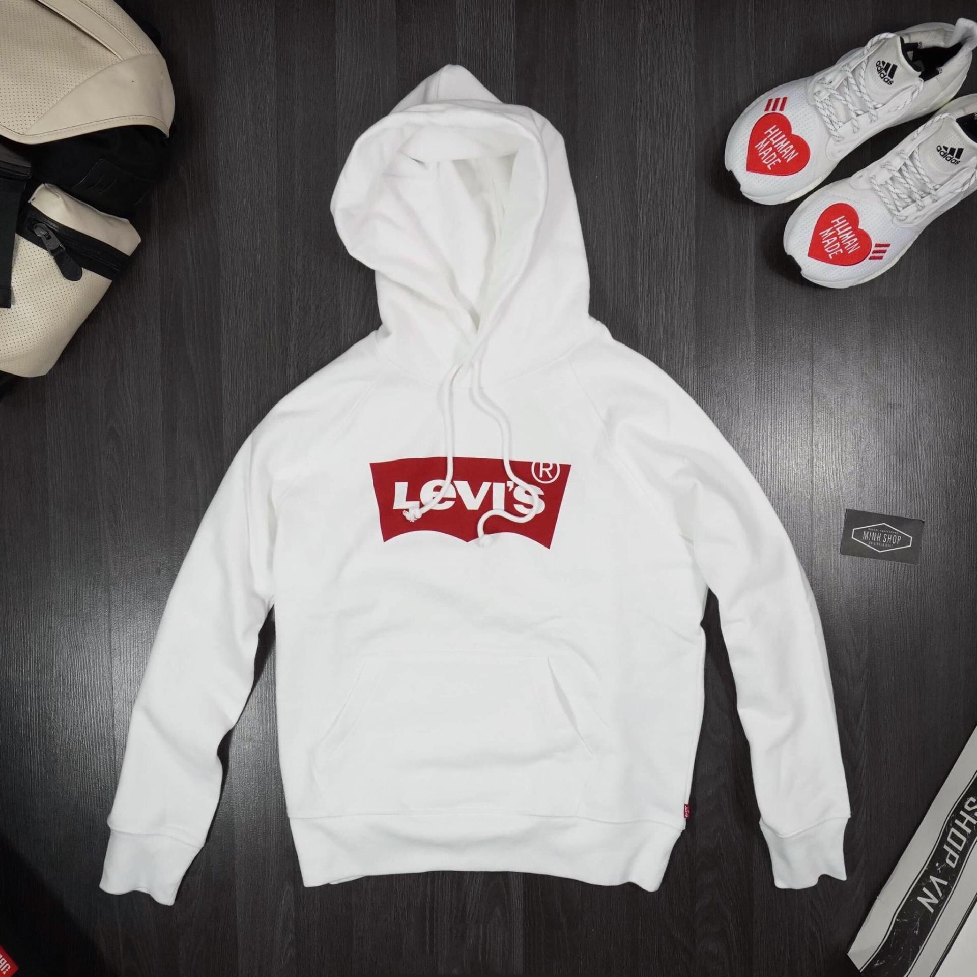  - Hàng Chính Hãng Áo Hoodie Levis White **2020**