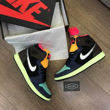 Giày Nike Jordan 1 Retro High Tokyo Bio Hack ** [555088 201] [ O ]