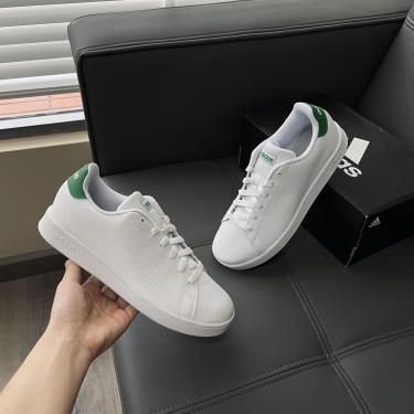 SALE SHOCK ~70% Giày Adidas Advantage White/Green ** [ EF0213 ]  áp dụng chuyển khoản