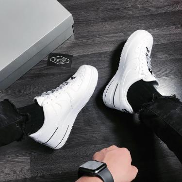 Hàng Chính Hãng Nike Air Force 1 Low LV 8 White/Black 2021** V