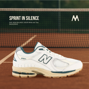 GIÀY NEW BALANCE 2002R White and Teal [M2002RGS]