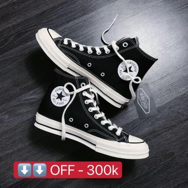 sale~~Flash sale Hàng Chính Hãng Converse Chuck Taylor Allstar 1970 Hi Black 2021*** 162050C sale-flash-sale-hang-chinh-hang-converse-chuck-taylor-allstar-1970-hi-black-2021-162050c
