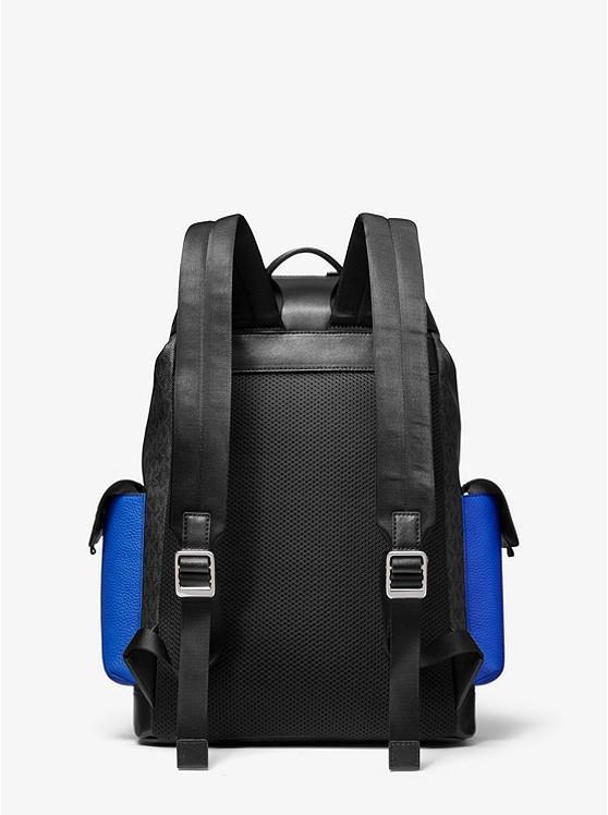 Backpacks Michael Kors  Greyson black pebble leather backpack   33S9MGYB2L001