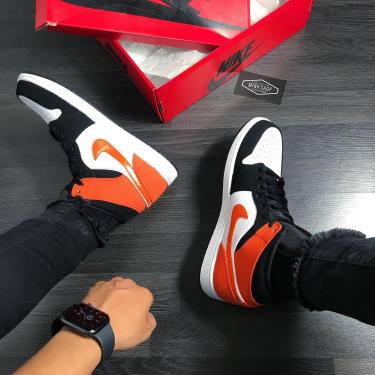 Hàng Chính Hãng Nike Air Jordan 1 Mid "Shattered Backboard" 2020** Hàng Chính Hãng Nike Air Jordan 1 Mid "Shattered Backboard" 2020**