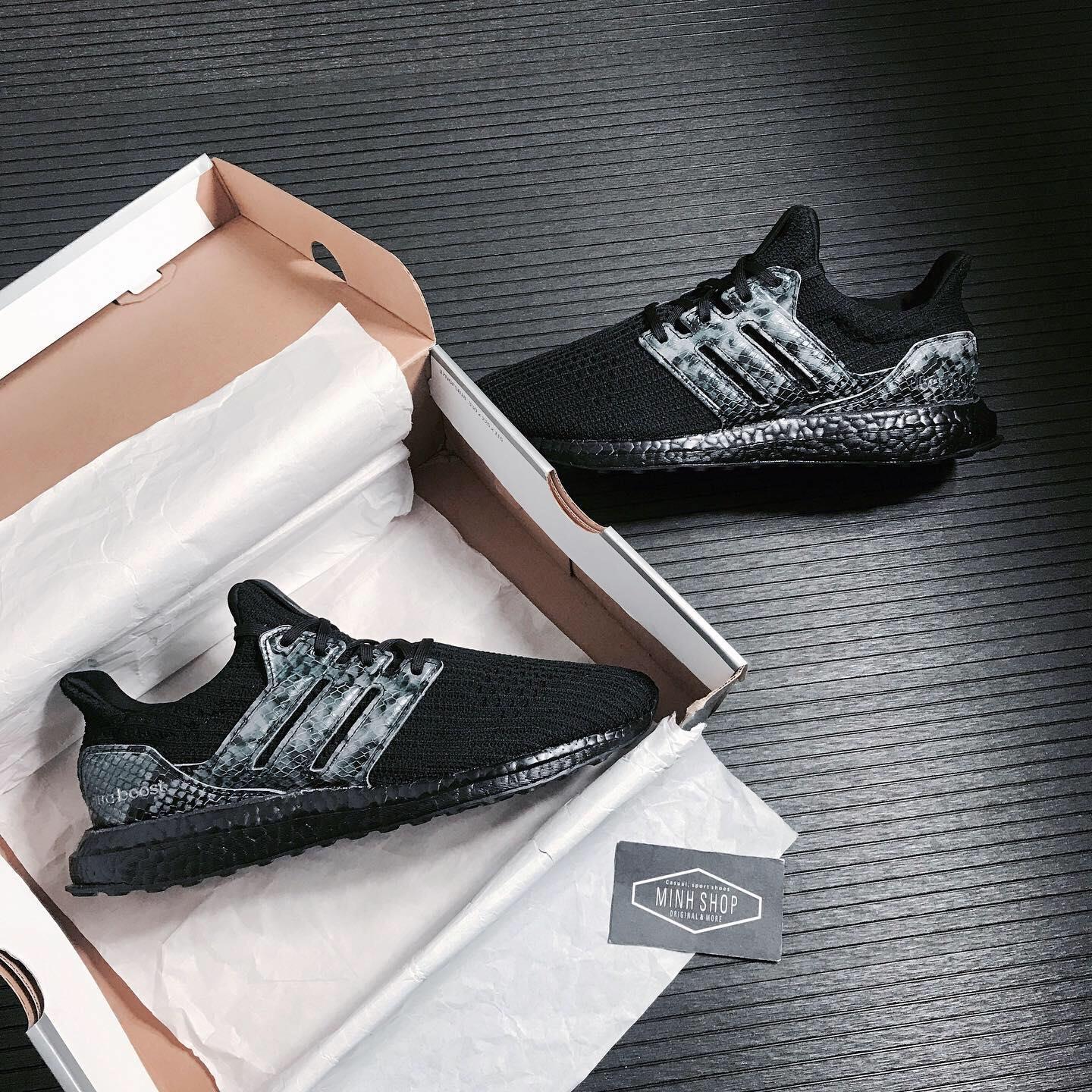  - Giày Adidas Ultra Boost DNA 'Animal Pack - Black Phyton'  [FZ2733]