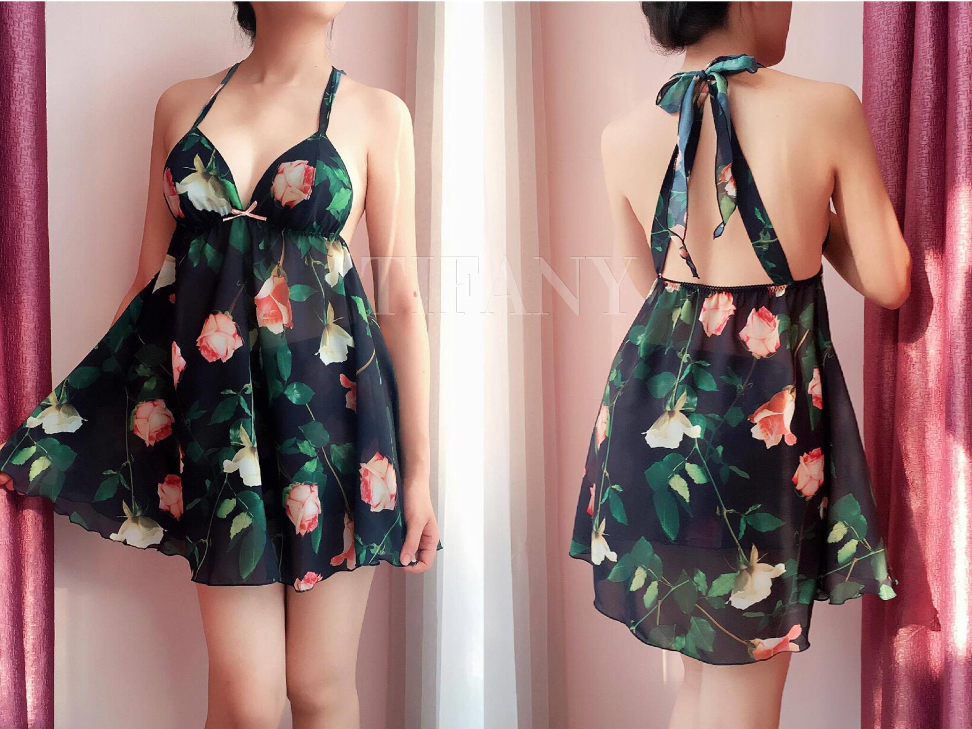 MOd Váy Mặc Nhà Váy Ngủ Họa Tiết Đáng Yêu, Chất Cotton Mềm Mịn Diện Hè V6  Đẹp | Shopee Việt Nam