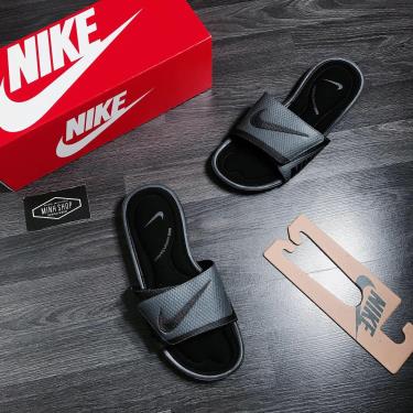 Hàng Chính Hãng Nike Solarsoft Comfort Slides Black Gray 2020**